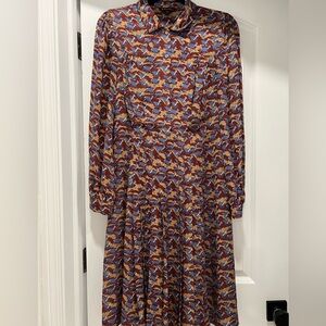 Brooks Brothers silk dress. Size 6.